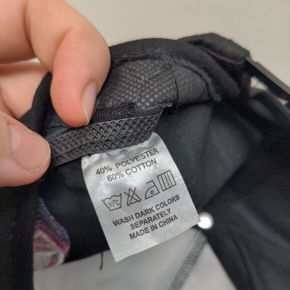 Taco Bell Mens Snapback Hat Black Cotton Blend Embroidered Logo Employee Uniform - Picture 7 of 7